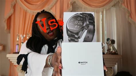 michael kors smartwatch vs apple watch 2|Apple Watch Series 2 vs Michael Kors Access comparison.